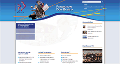 Desktop Screenshot of fondation-donbosco.fr